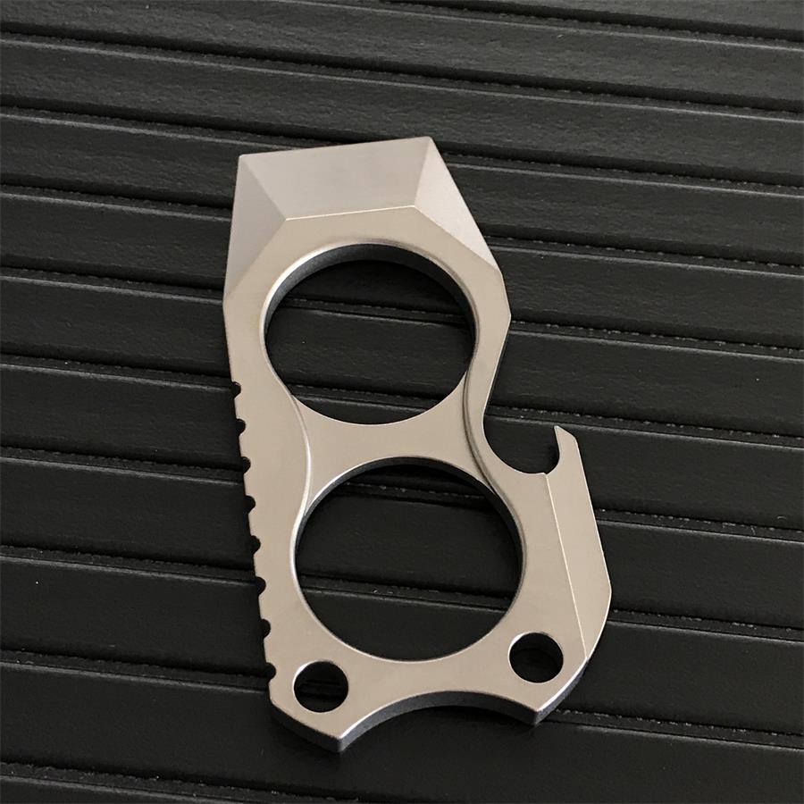 Lightweight Titanium Alloy Crowbar Bottle Opener EDC Tool