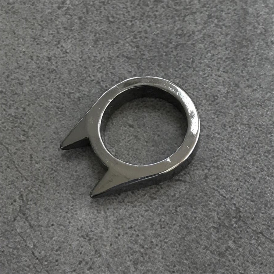 Mini Ring Knuckle Defense Decoration Gadgets