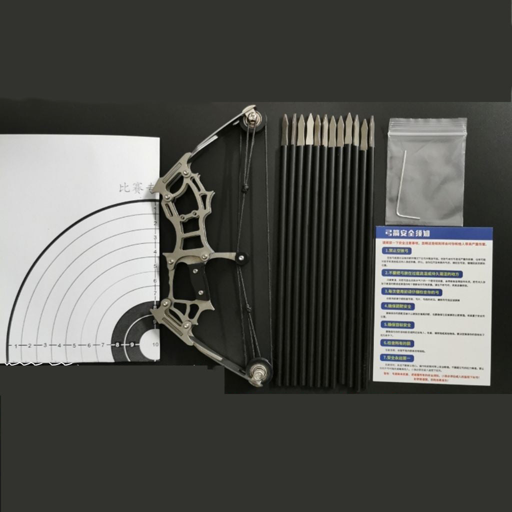 Mini arc et flèche poulie Micro poche arc composé Sport tir flèche tir à la cible