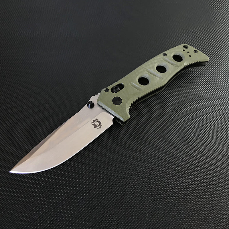 Liome – couteau pliant tactique à 273 axes, manche G10, lame de lavage de pierre, couteaux de poche de survie pour Camping en plein air, outil EDC
