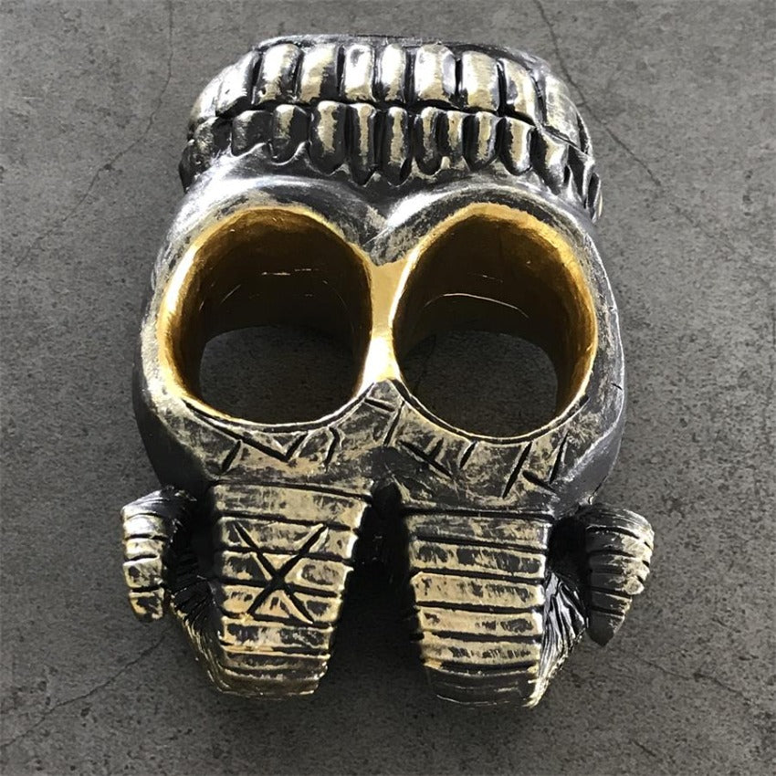Fashion Skull Knuckle Duster Ram Horn Decorations