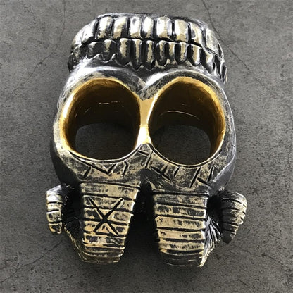 Fashion Skull Knuckle Duster Ram Horn Decorations
