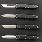 Outdoor Tactical Automatic Knife Aluminum Handle Camping Survival Defense Pocket Knives