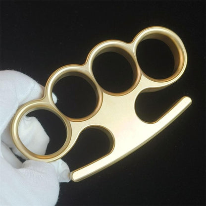 Solid Brass Knuckle Duster Broken Window Self-defence EDC Tool