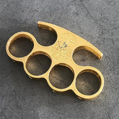 Old Style Knuckle Duster Self-Defense EDC Gear