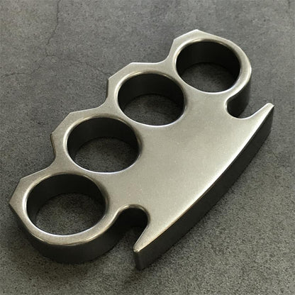 The KING Stonewashed Steel Knuckle Dusters