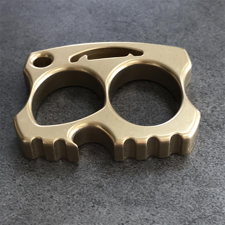 Personalized Brass Knuckle Duster Bottle Opening EDC Tool