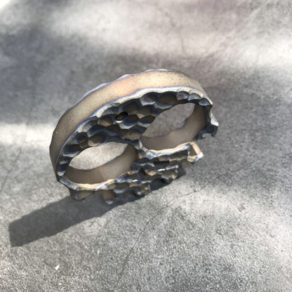 Octopus-Titanium Alloy Knuckle Duster Multi-Purpose Outdoor Defense Boxing Window Breaking EDC Tool