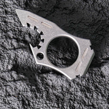 Shark Bottle Opening Knuckle Duster Self-defense Tool