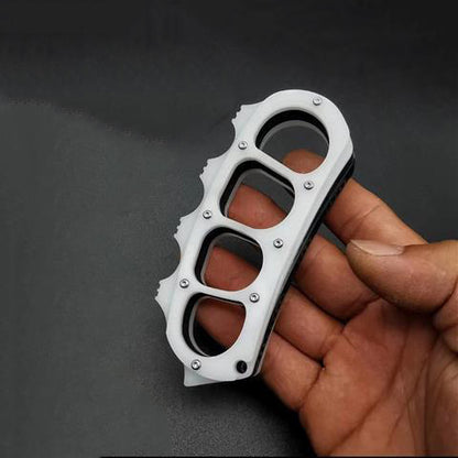 Outdoor Knuckle Duster Defense Window Breaker Boxing Guard Combat Defense EDC Tool