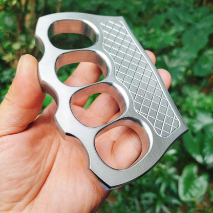 Outdoor Sturdy Knuckle Duster Boxing Combat Protective Gear Defense Window Breaker EDC Tool