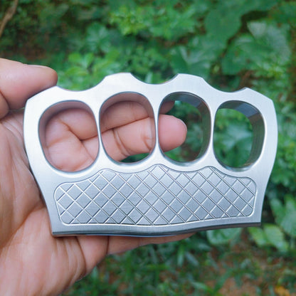 Outdoor Sturdy Knuckle Duster Boxing Combat Protective Gear Defense Window Breaker EDC Tool