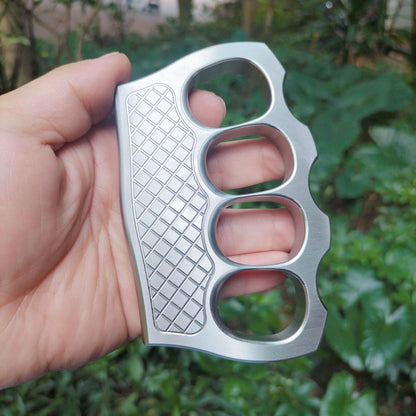 Outdoor Sturdy Knuckle Duster Boxing Combat Protective Gear Defense Window Breaker EDC Tool