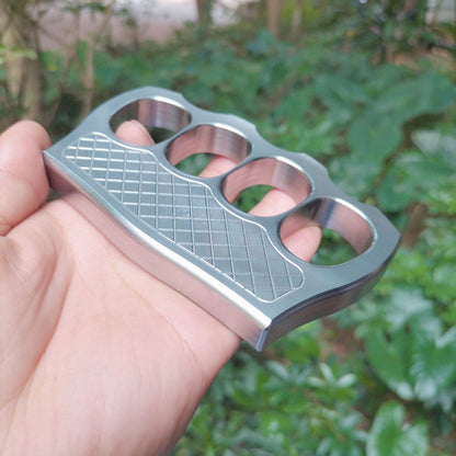 Outdoor Sturdy Knuckle Duster Boxing Combat Protective Gear Defense Window Breaker EDC Tool