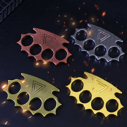 Defense Knuckle Duster Emergency Window Breaker Boxing Fighting Four Finger Knuckle EDC Tool