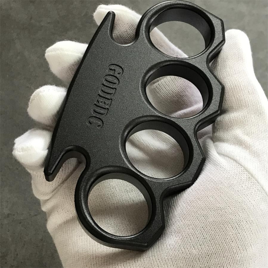 GODEDC Lightweight Aviation Aluminum Knuckle Duster Self-Defense EDC Tool