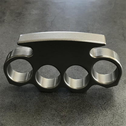The KING Stonewashed Steel Knuckle Dusters