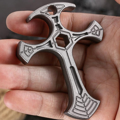 Cross Knuckle Bottle Opener EDC Self-defense Tool