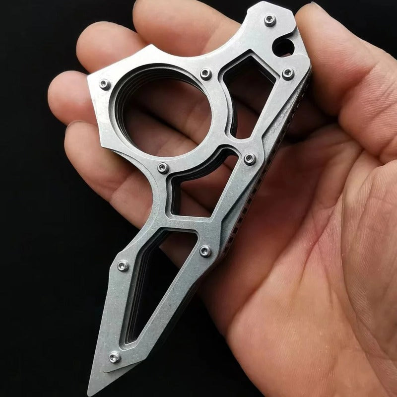 Dragon Teeth-Steel Knuckle Duster Window Breaking Defense EDC