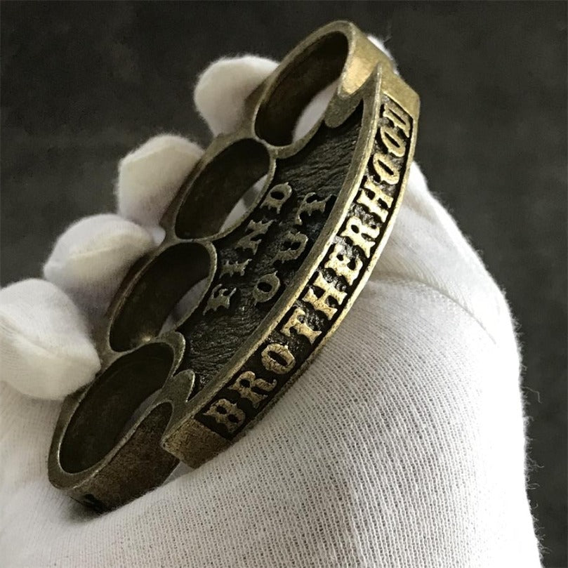 Mini Retro Knuckle Duster Portable Self-defense EDC Tool