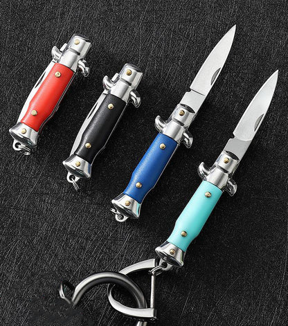 Mini Folding Knife Portable Keychain Pocket Knives Outdoor Defense EDC Tool