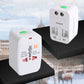 Multi-functional Travel Socket with Global Multi-country Universal Plugs
