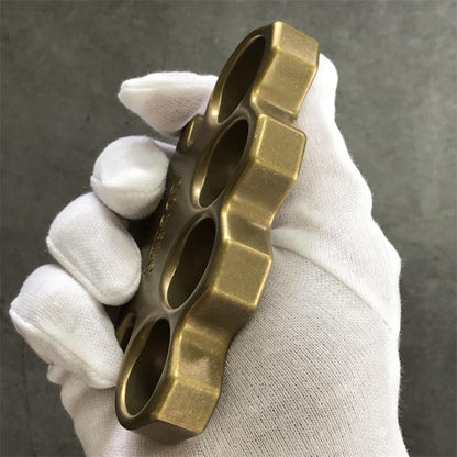 Classic Old Color Solid Brass Knuckle Duster