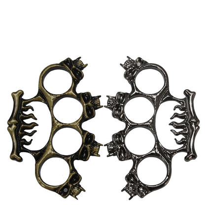 Knuckle Duster Defending Yourself Against Wolves Breaking Windows Fitness Boxing Finger Protection Combat Defense Tools