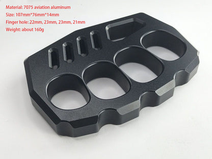 Sturdy Knuckle Duster Defense Boxing Emergency Window Breaking Grappling Fighting EDC Tool