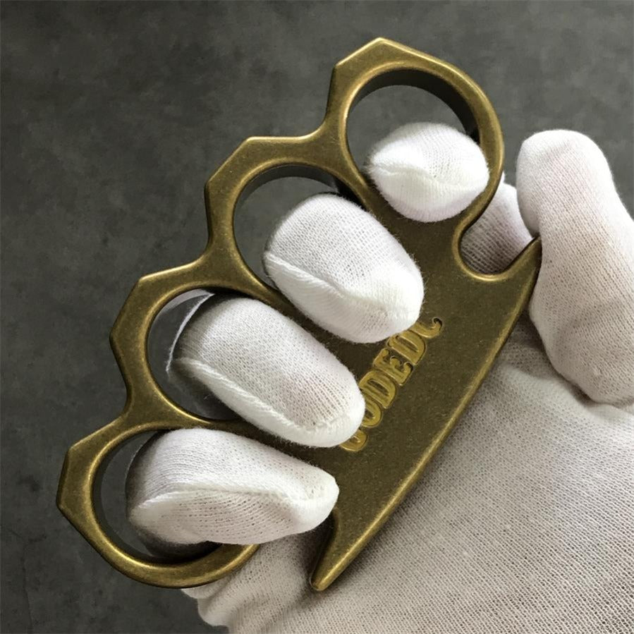 Classic Old Color Solid Brass Knuckle Duster