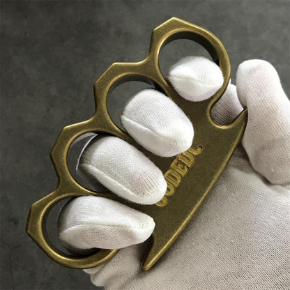 Classic Old Color Solid Brass Knuckle Duster