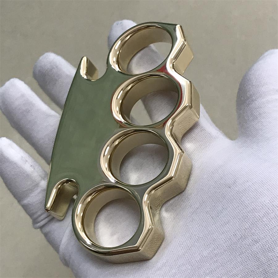 Mirror Polished Brass Knuckle Duster Classic Style