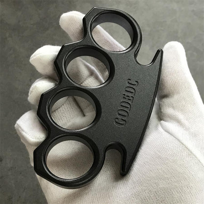 GODEDC Lightweight Aviation Aluminum Knuckle Duster Self-Defense EDC Tool