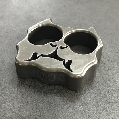 GODEDC Solid TC21 Titanium Alloy Dog Knuckle Duster