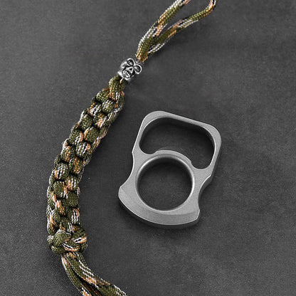 Mini Open Bottle Knuckle Dusters EDC Self-defense Decoration