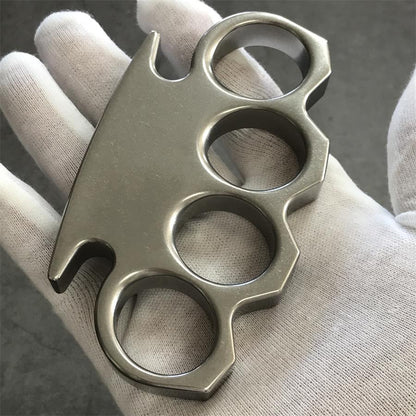 The KING Stonewashed Steel Knuckle Dusters
