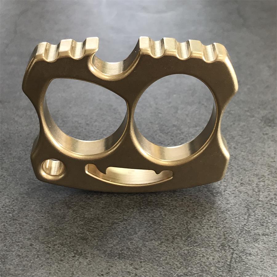 Personalized Brass Knuckle Duster Bottle Opening EDC Tool