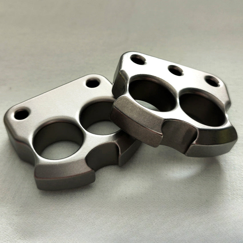 Multifunctional Titanium Alloy Bottle Opener Knuckle Duster