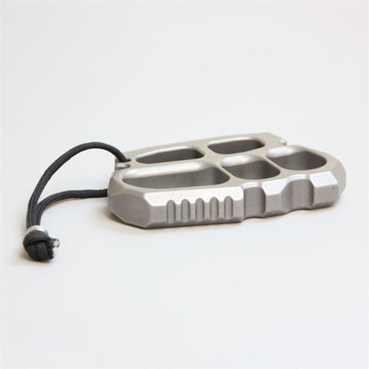 Solid Steel Knuckle Duster Self-Defense EDC Tool
