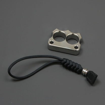 316 Steel Knuckle Duster Two Finger Window Breaker EDC Tool