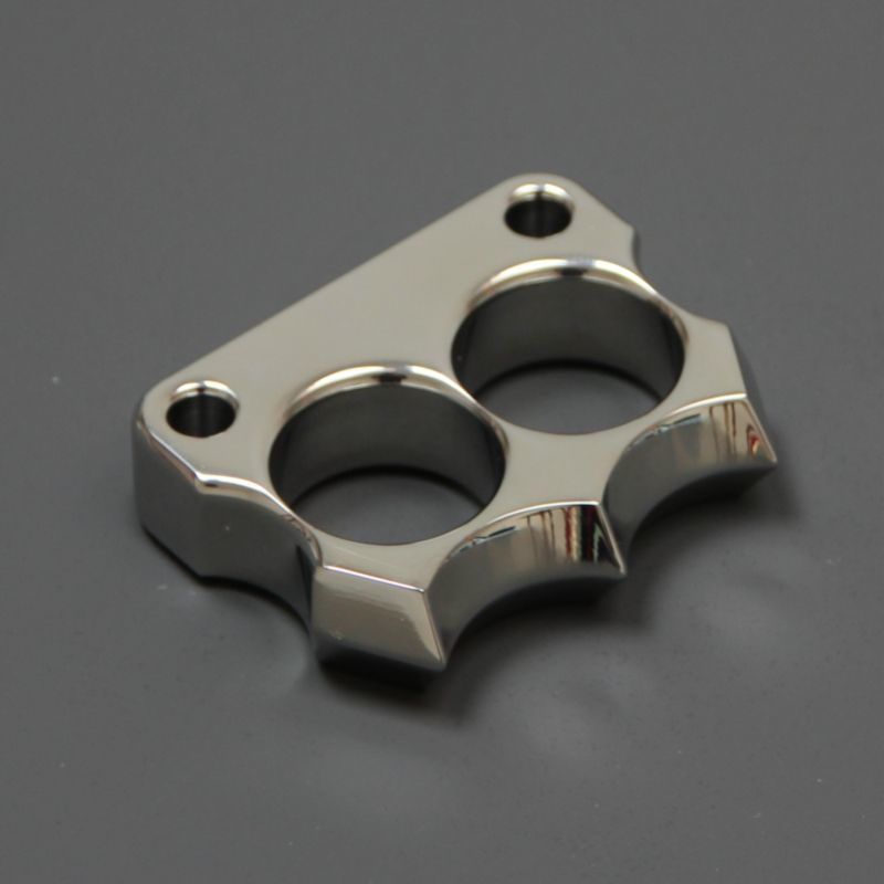 316 Steel Knuckle Duster Two Finger Window Breaker EDC Tool