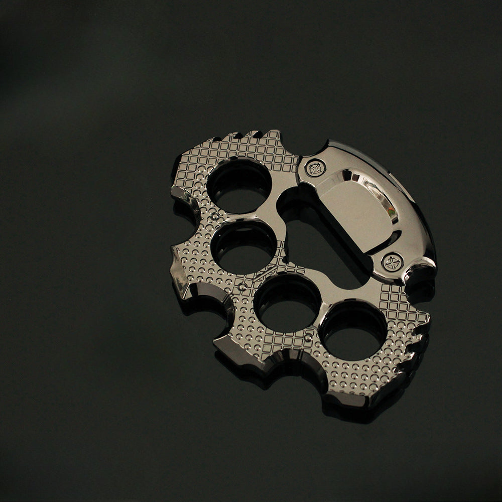 Heavy Knuckle Duster Self-defense Window Breaking EDC Tool