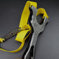 Slingshot with CompassFlat Leather Stainless SteelSurvival Spare Powerful Metal Slingshot