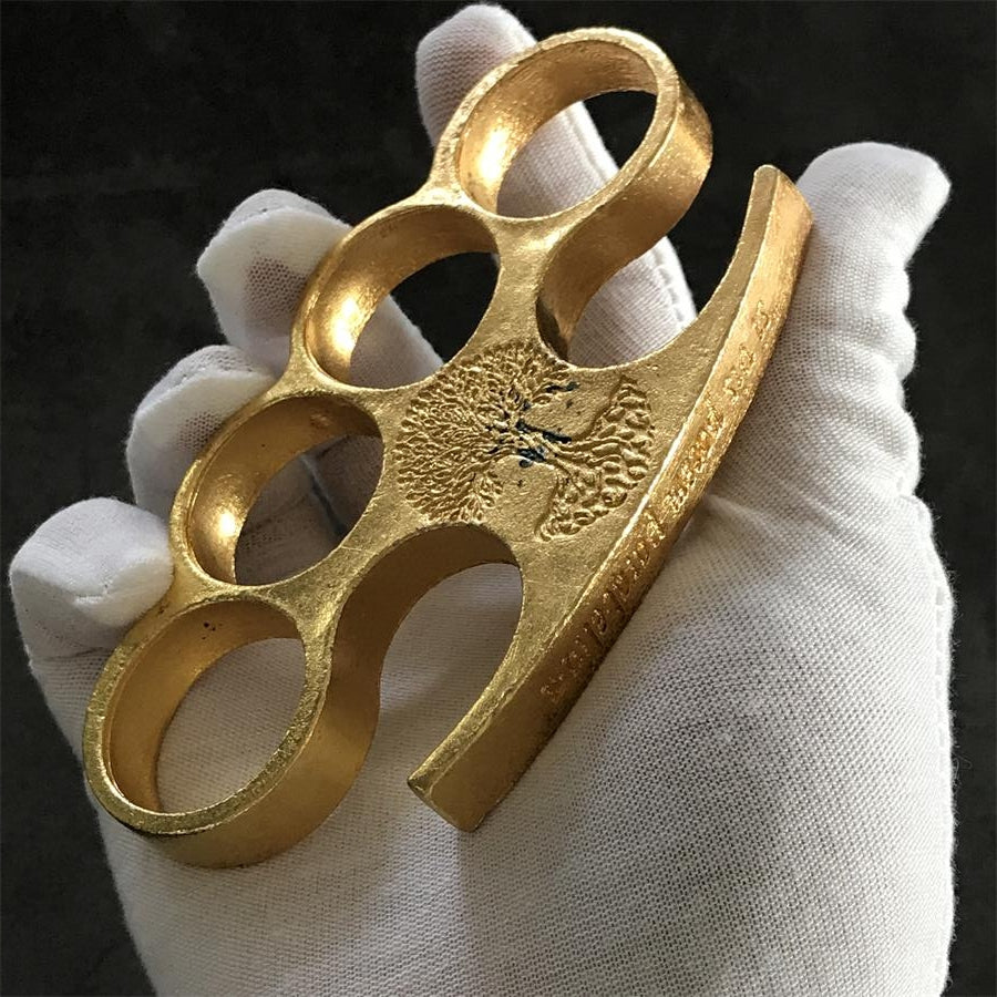 Old Style Knuckle Duster Self-Defense EDC Gear