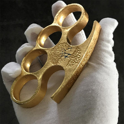 Old Style Knuckle Duster Self-Defense EDC Gear