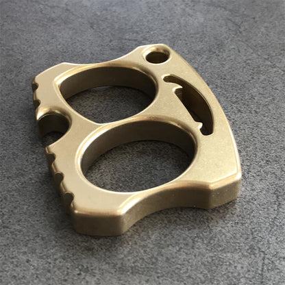 Personalized Brass Knuckle Duster Bottle Opening EDC Tool