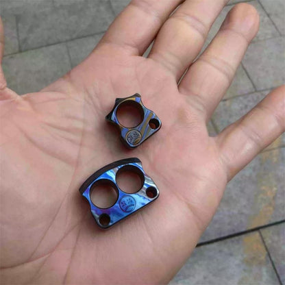 Small Size Titanium Knuckle Duster Pendant Decorations