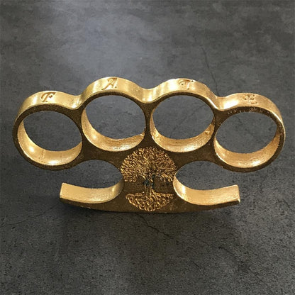 Old Style Knuckle Duster Self-Defense EDC Gear