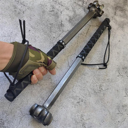 Heavy-Duty Steel Window Shatter Hammer