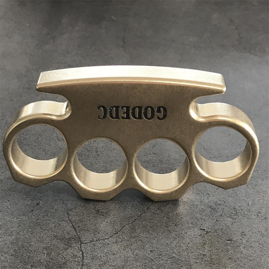 GODEDC KING OF GOD Stonewashed Classic Brass Knuckle Duster